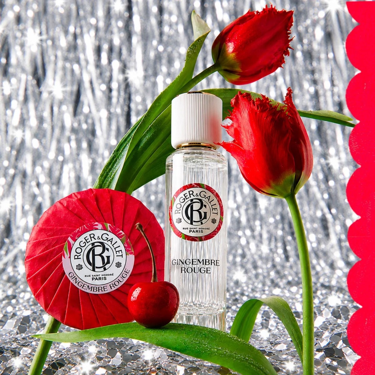 Gingembre Rouge Eau Parfumée Bienfaisante + Savon