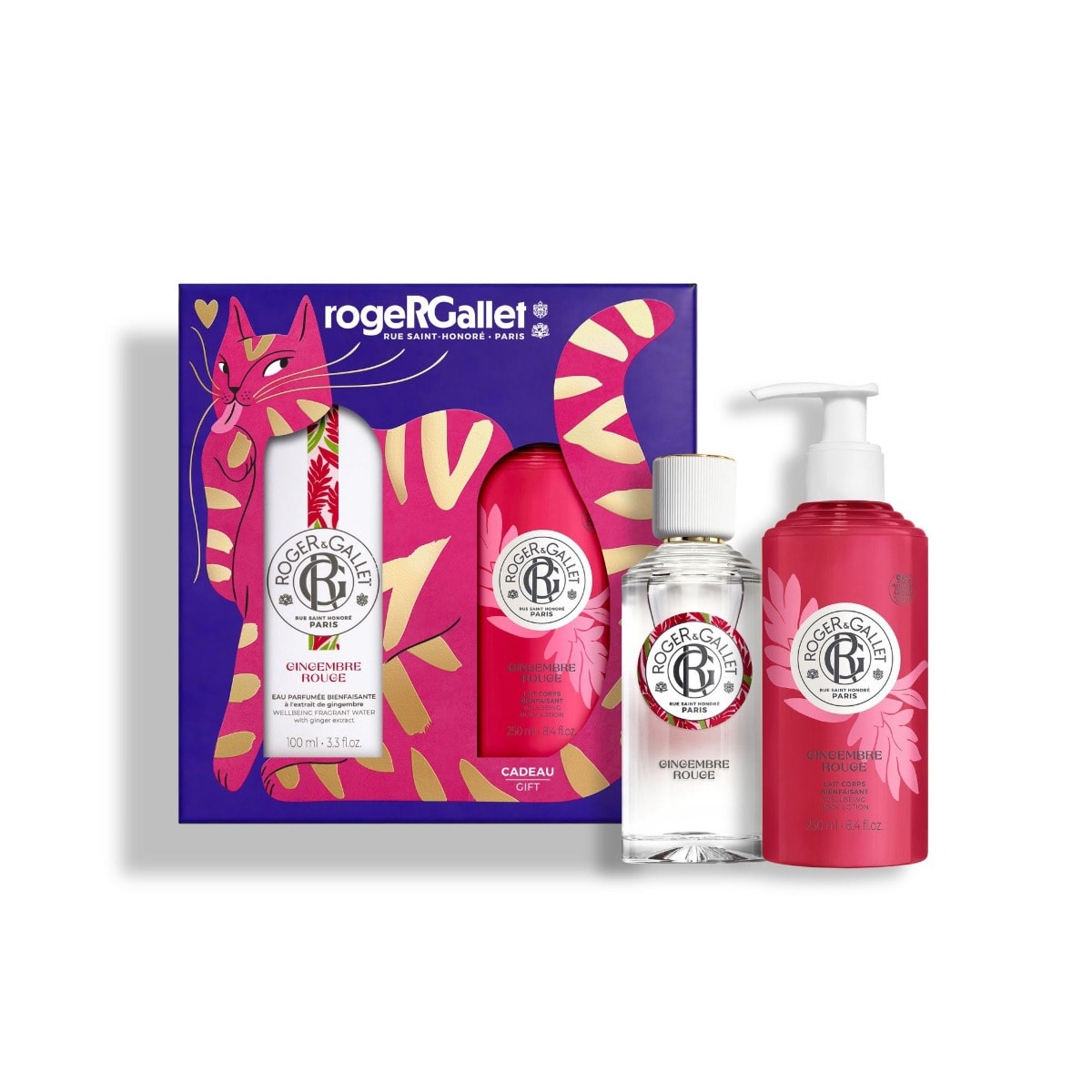 Gingembre Rouge Eau Parfumée Bienfaisante + Lait Corps