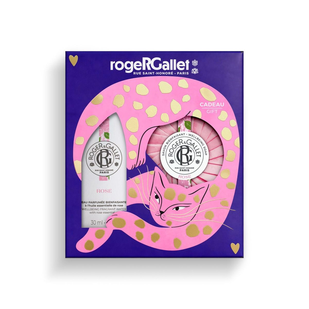 Rose Eau Parfumée Bienfaisante + Savon