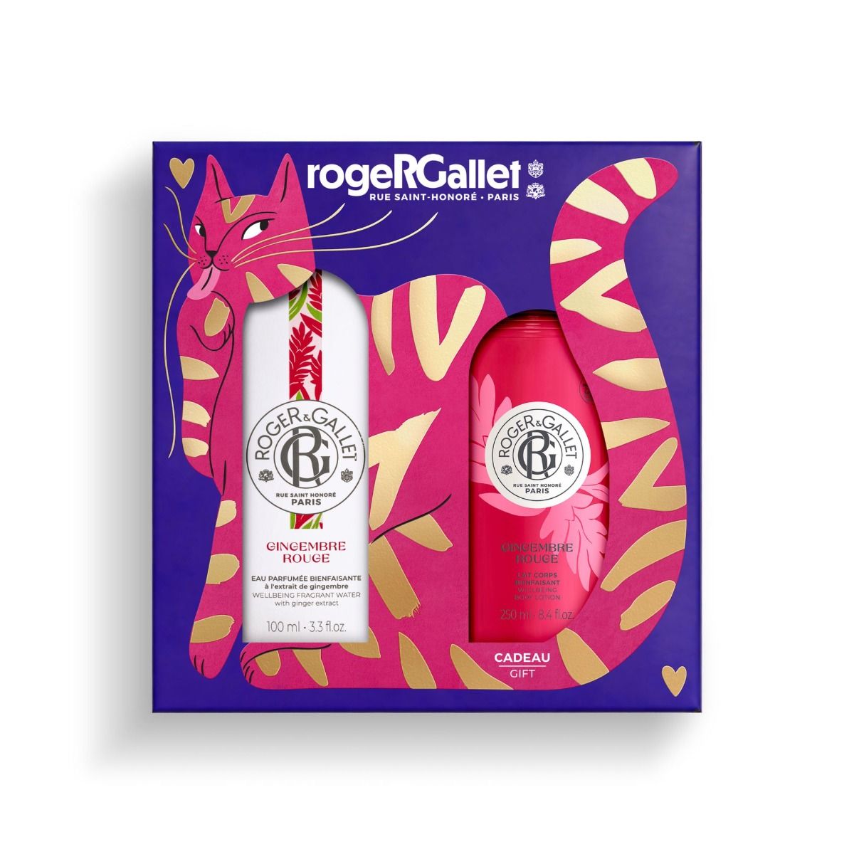 Gingembre Rouge Eau Parfumée Bienfaisante + Lait Corps