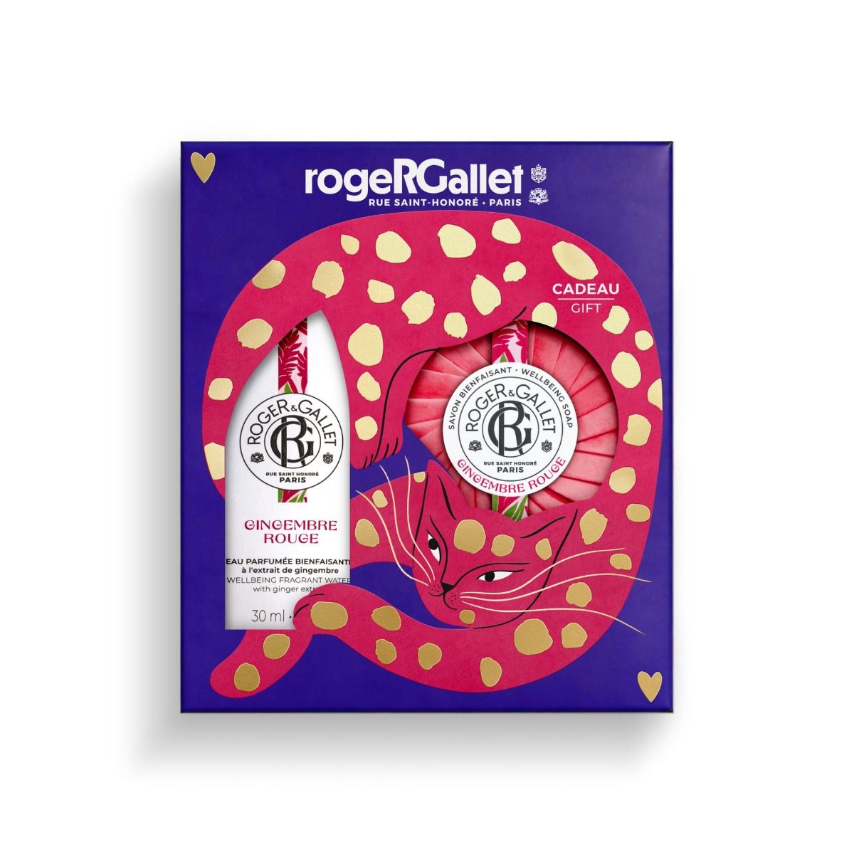 Gingembre Rouge Eau Parfumée Bienfaisante + Savon